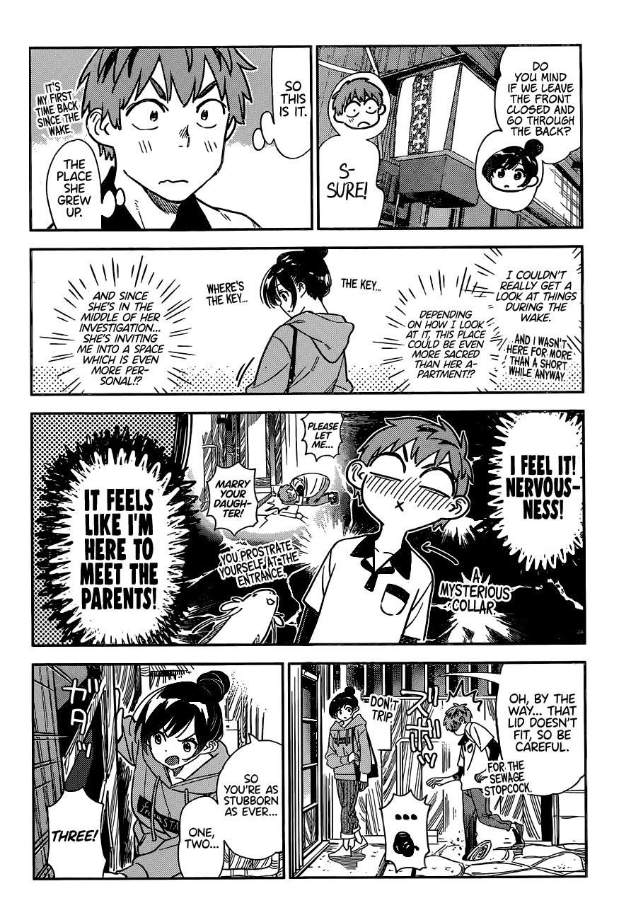 Kanojo, Okarishimasu Chapter 246 page 4 - Chapter 246: The Girlfriend and the Childhood Home (Part 2)