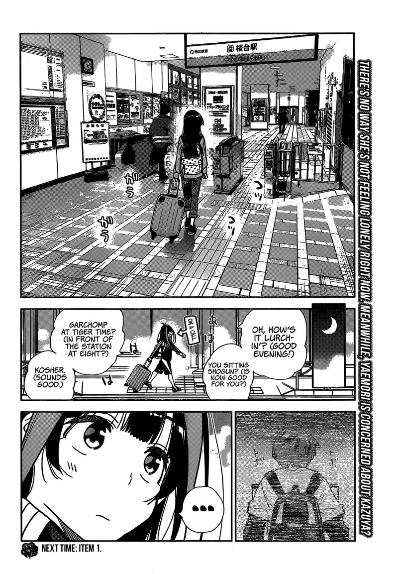 Kanojo, Okarishimasu Chapter 249 page 20 - Chapter 249: The Girlfriend and the Move (Part 1)