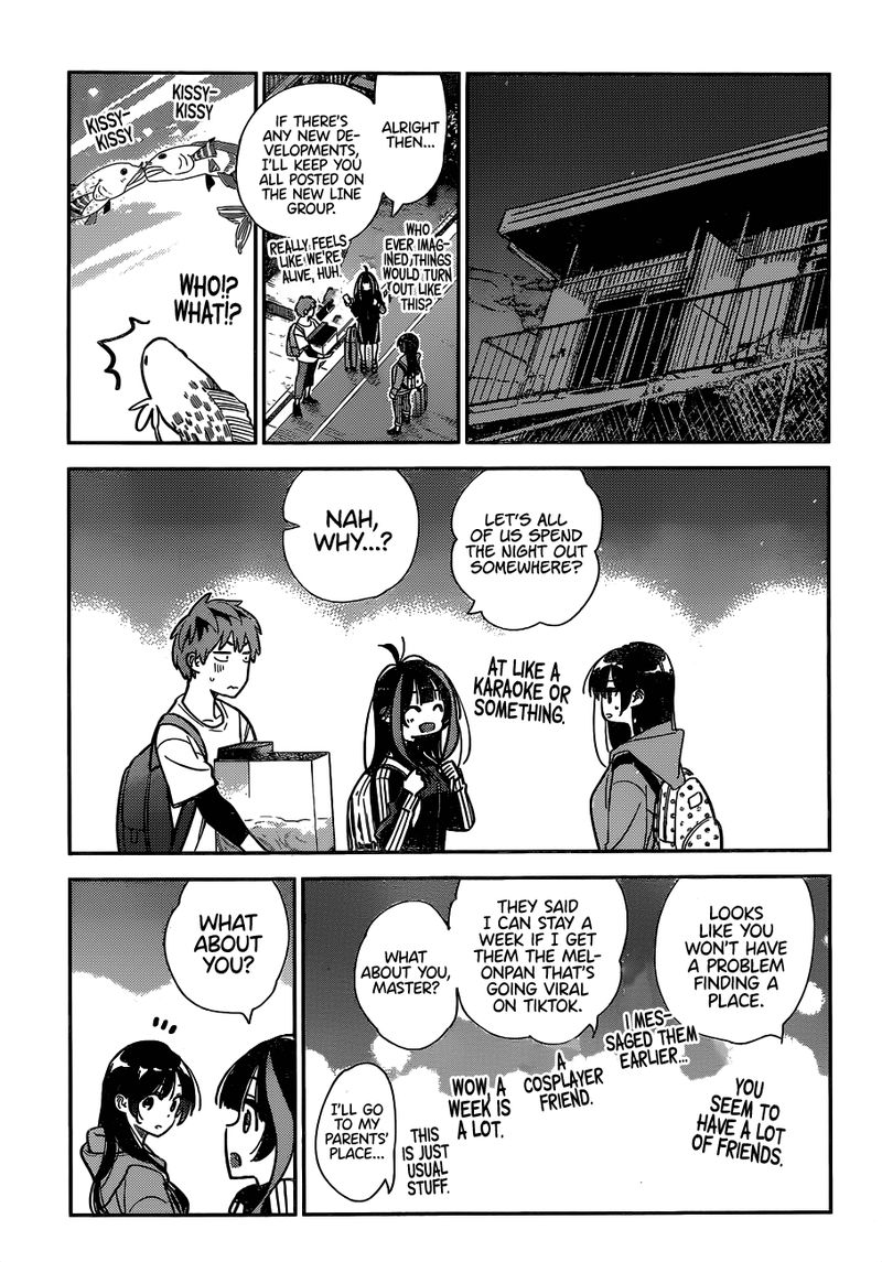 Kanojo, Okarishimasu Chapter 249 page 9 - Chapter 249: The Girlfriend and the Move (Part 1)