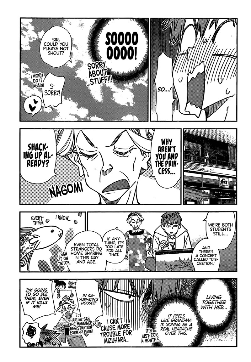 Kanojo, Okarishimasu Chapter 256 page 13 - Chapter 256: The Girlfriend and Living Together (Part 1)