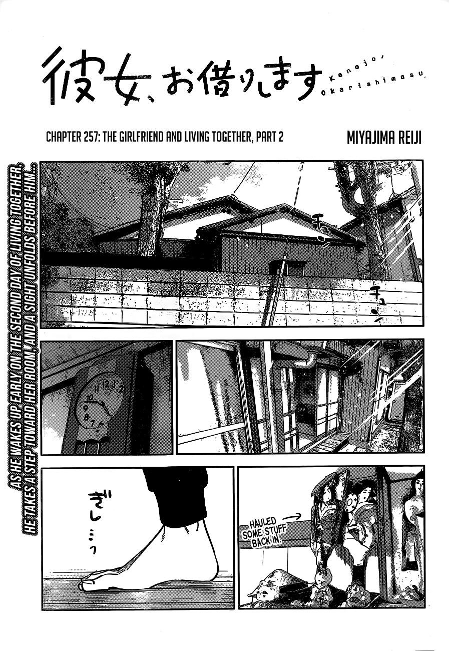 Kanojo, Okarishimasu Chapter 257 page 1 - Chapter 257: The Girlfriend and Living Together (Part 2)