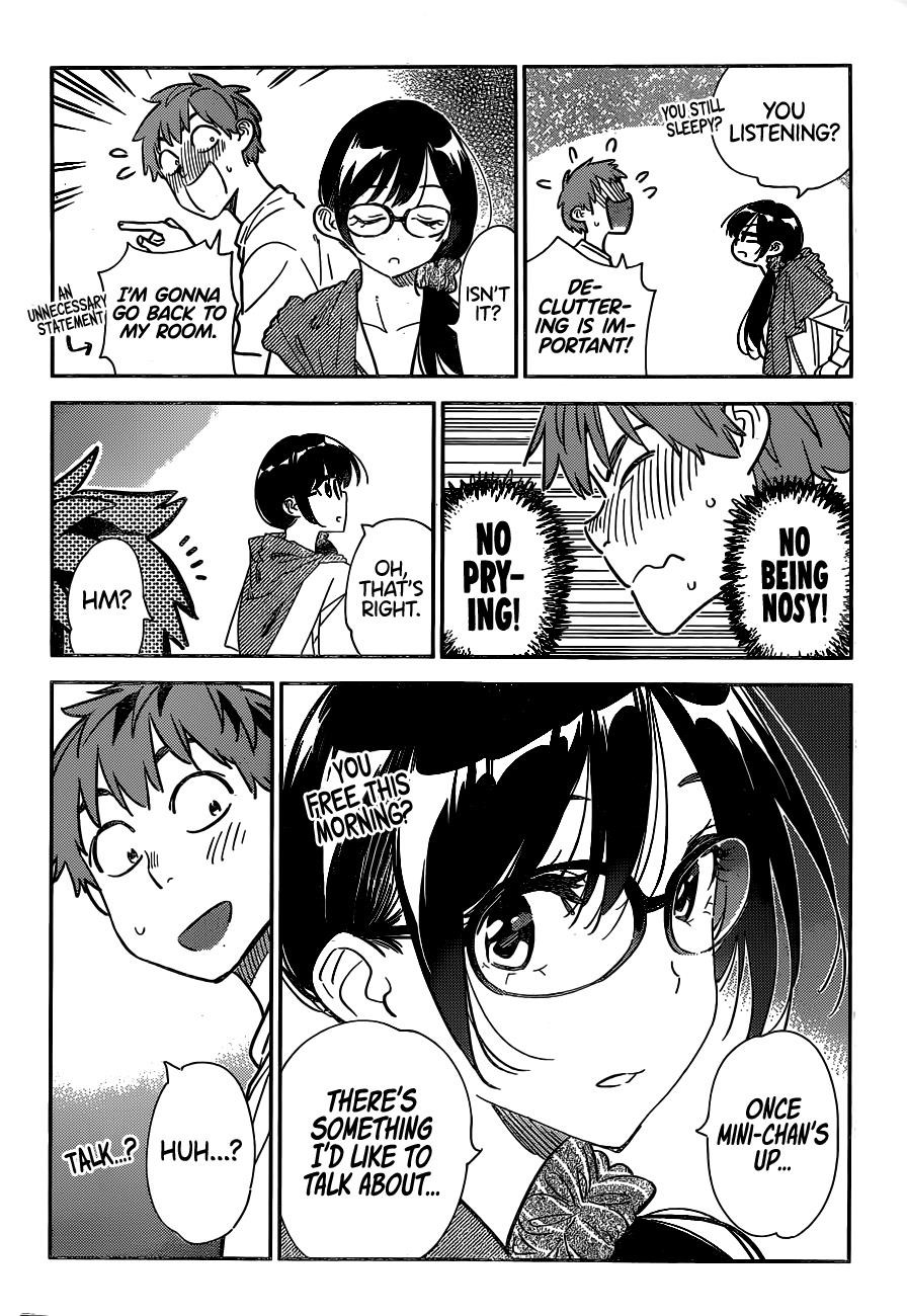 Kanojo, Okarishimasu Chapter 257 page 10 - Chapter 257: The Girlfriend and Living Together (Part 2)