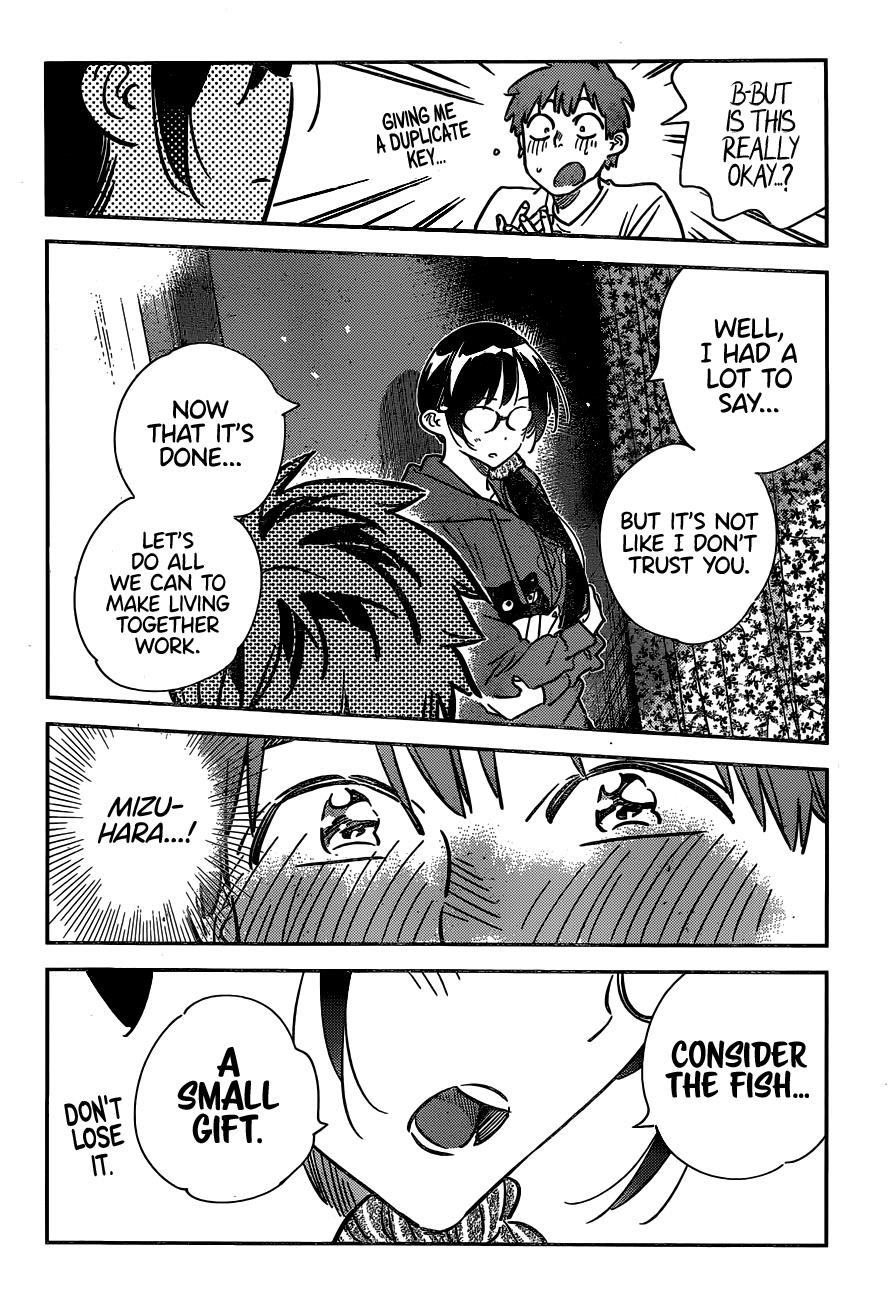 Kanojo, Okarishimasu Chapter 257 page 18 - Chapter 257: The Girlfriend and Living Together (Part 2)
