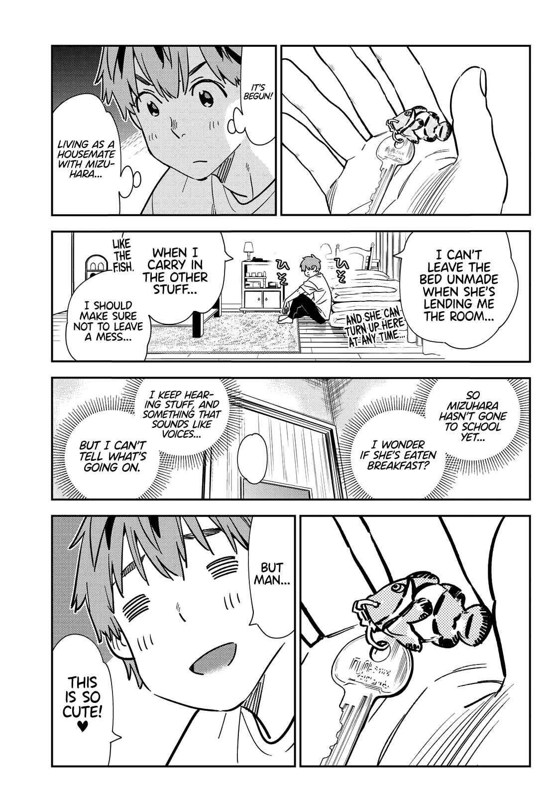Kanojo, Okarishimasu Chapter 258 page 3 - Chapter 258: The Girlfriend and the Bath
