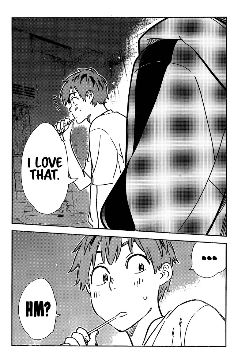 Kanojo, Okarishimasu Chapter 260 page 16 - Chapter 260: The Girlfriend and the Sink