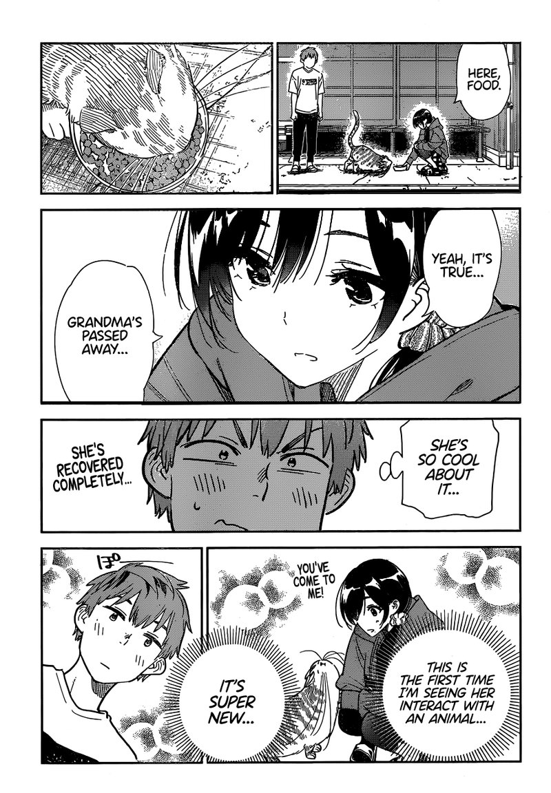 Kanojo, Okarishimasu Chapter 261 page 11 - Chapter 261: The Girlfriend and the Cat