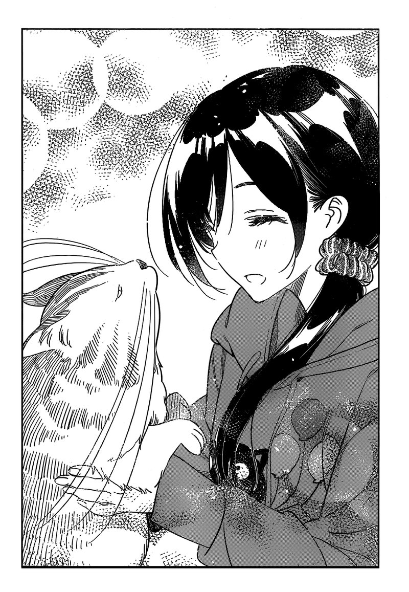 Kanojo, Okarishimasu Chapter 261 page 12 - Chapter 261: The Girlfriend and the Cat