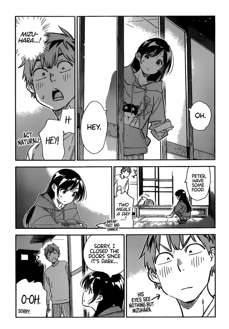 Kanojo, Okarishimasu Chapter 261 page 15 - Chapter 261: The Girlfriend and the Cat