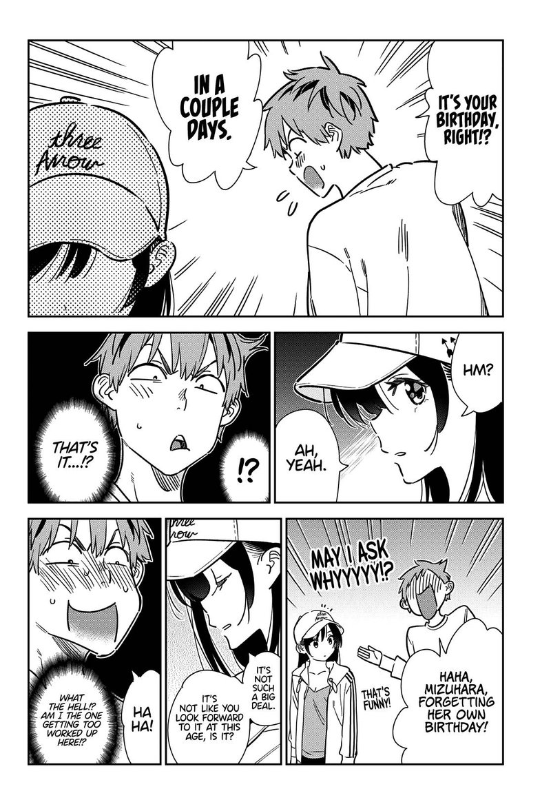 Kanojo, Okarishimasu Chapter 262 page 11 - Chapter 262: The Girlfriend and the Birthday II (Part 1)