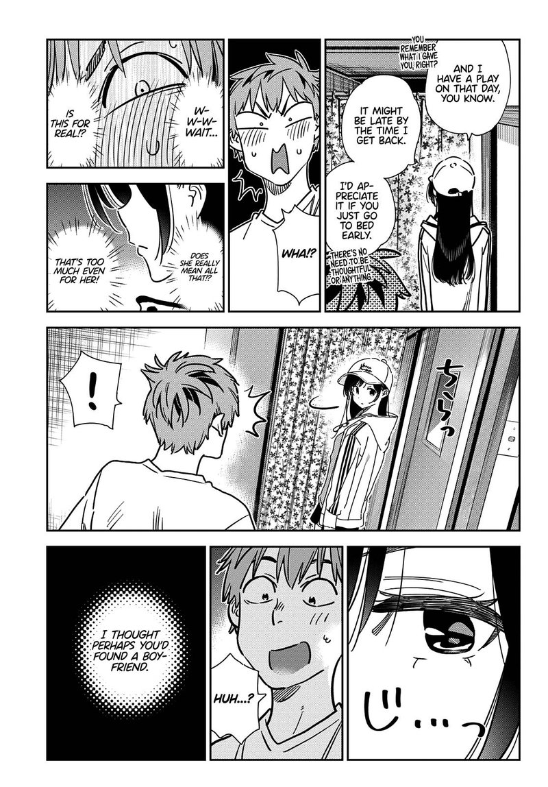 Kanojo, Okarishimasu Chapter 262 page 14 - Chapter 262: The Girlfriend and the Birthday II (Part 1)
