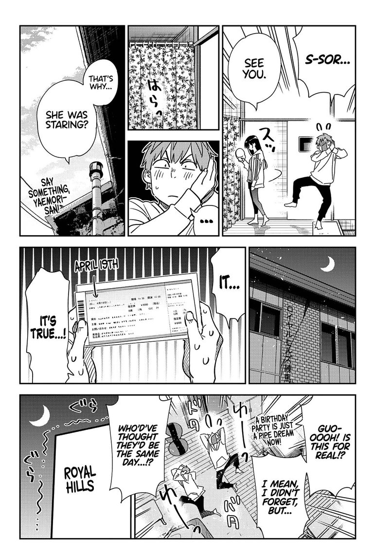 Kanojo, Okarishimasu Chapter 262 page 17 - Chapter 262: The Girlfriend and the Birthday II (Part 1)