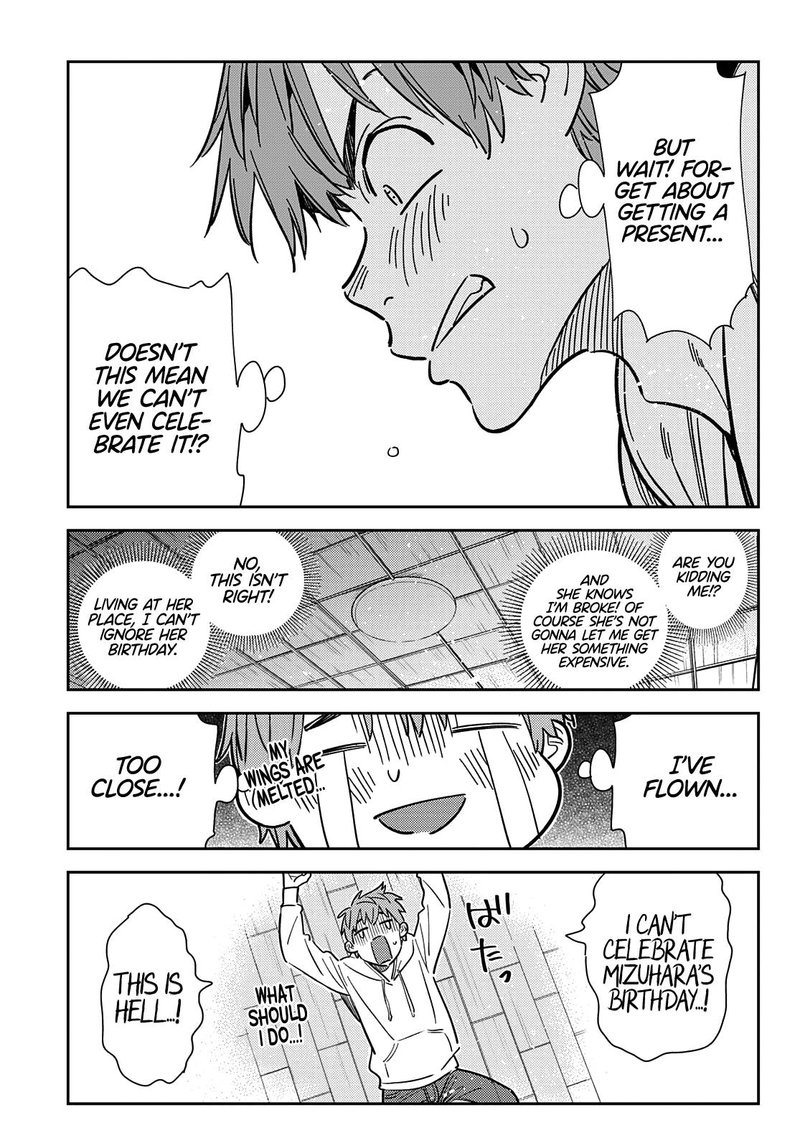 Kanojo, Okarishimasu Chapter 262 page 18 - Chapter 262: The Girlfriend and the Birthday II (Part 1)