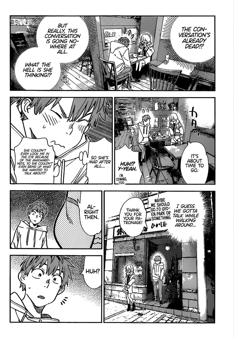 Kanojo, Okarishimasu Chapter 263 page 12 - Chapter 263: The Girlfriend and the Bathroom