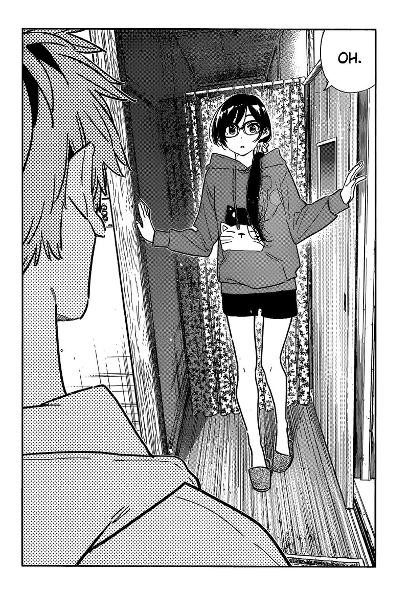 Kanojo, Okarishimasu Chapter 263 page 16 - Chapter 263: The Girlfriend and the Bathroom