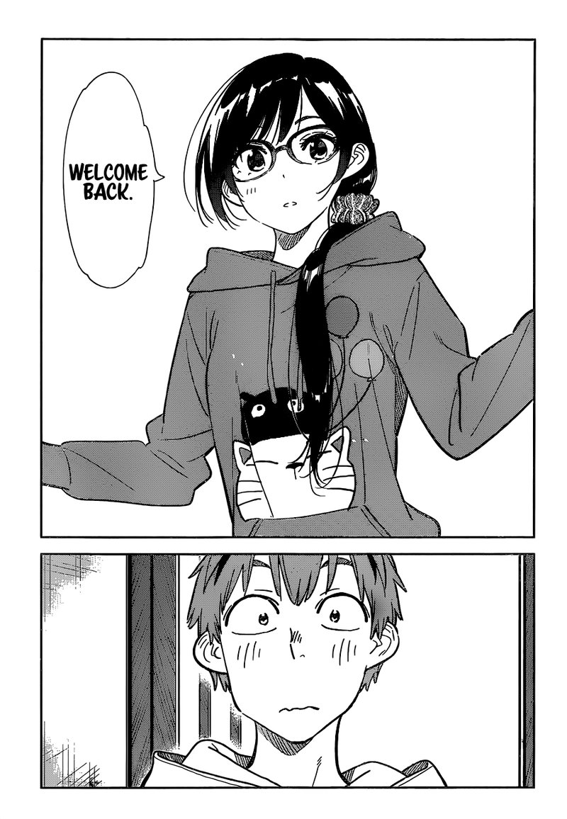 Kanojo, Okarishimasu Chapter 263 page 17 - Chapter 263: The Girlfriend and the Bathroom