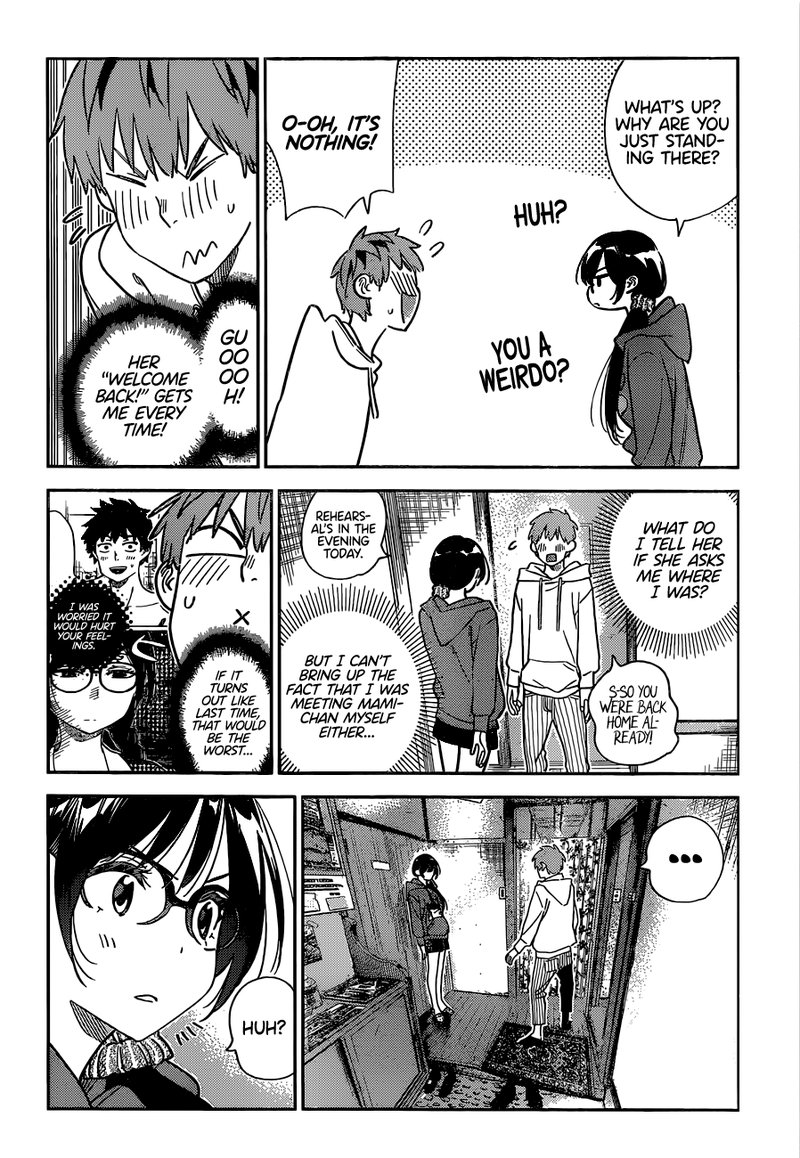 Kanojo, Okarishimasu Chapter 263 page 18 - Chapter 263: The Girlfriend and the Bathroom