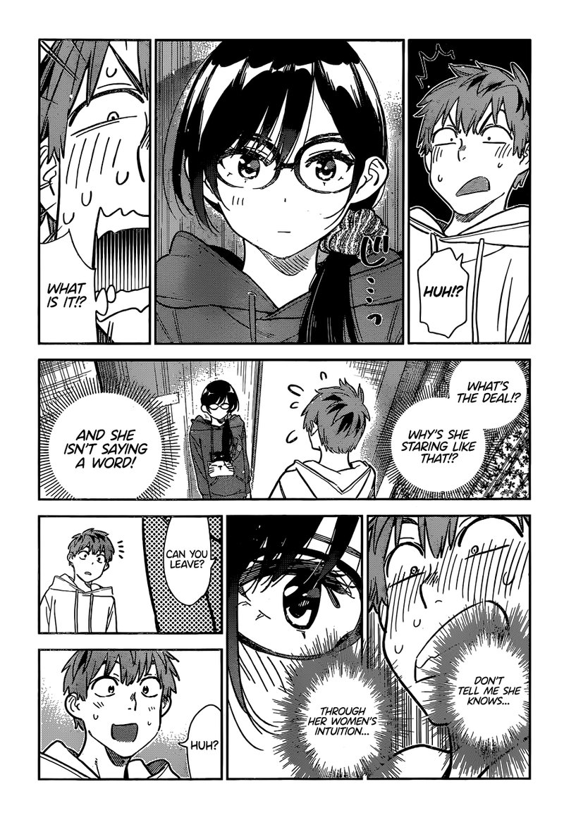 Kanojo, Okarishimasu Chapter 263 page 19 - Chapter 263: The Girlfriend and the Bathroom