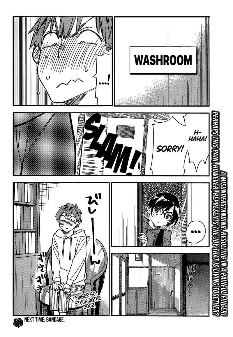 Kanojo, Okarishimasu Chapter 263 page 21 - Chapter 263: The Girlfriend and the Bathroom