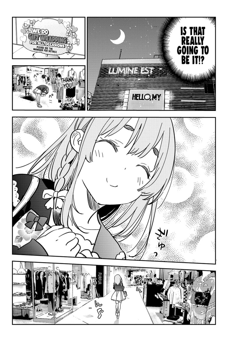 Kanojo, Okarishimasu Chapter 264 page 16 - Chapter 264: The Girlfriend and the Bandage