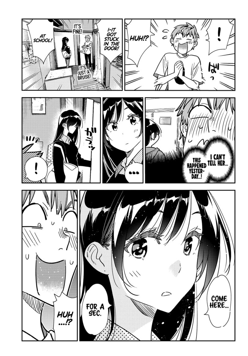 Kanojo, Okarishimasu Chapter 264 page 9 - Chapter 264: The Girlfriend and the Bandage