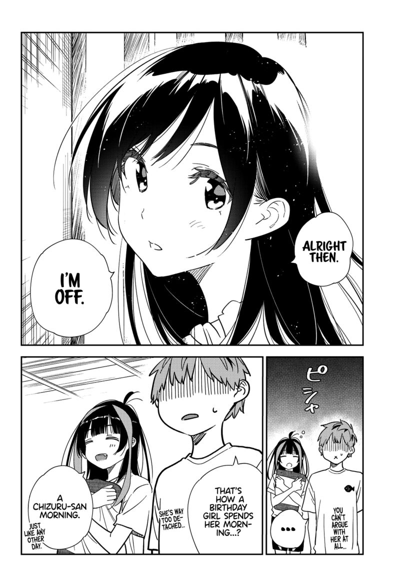 Kanojo, Okarishimasu Chapter 265 page 3 - Chapter 265: The Girlfriend and the Birthday II (Part 2)