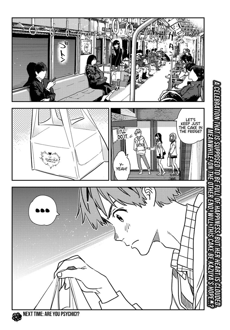 Kanojo, Okarishimasu Chapter 266 page 20 - Chapter 266: The Girlfriend and the Birthday II (Part 3)