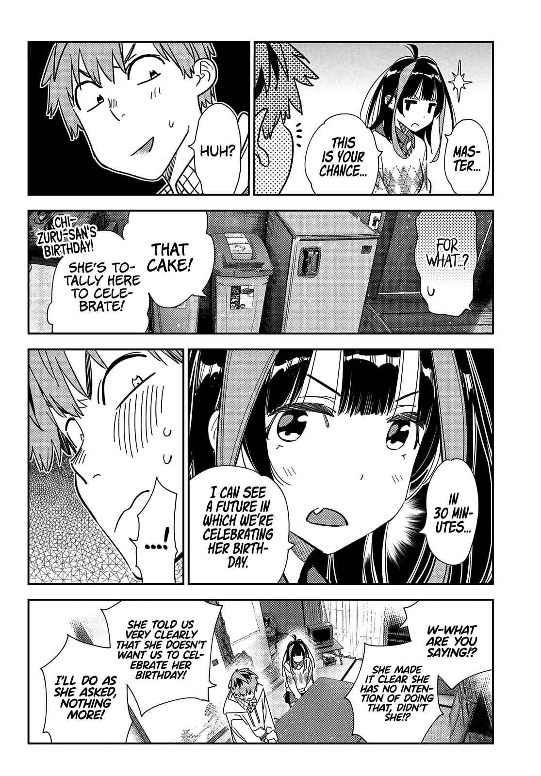 Kanojo, Okarishimasu Chapter 267 page 10 - Chapter 267: The Girlfriend and the Birthday II (Part 4)
