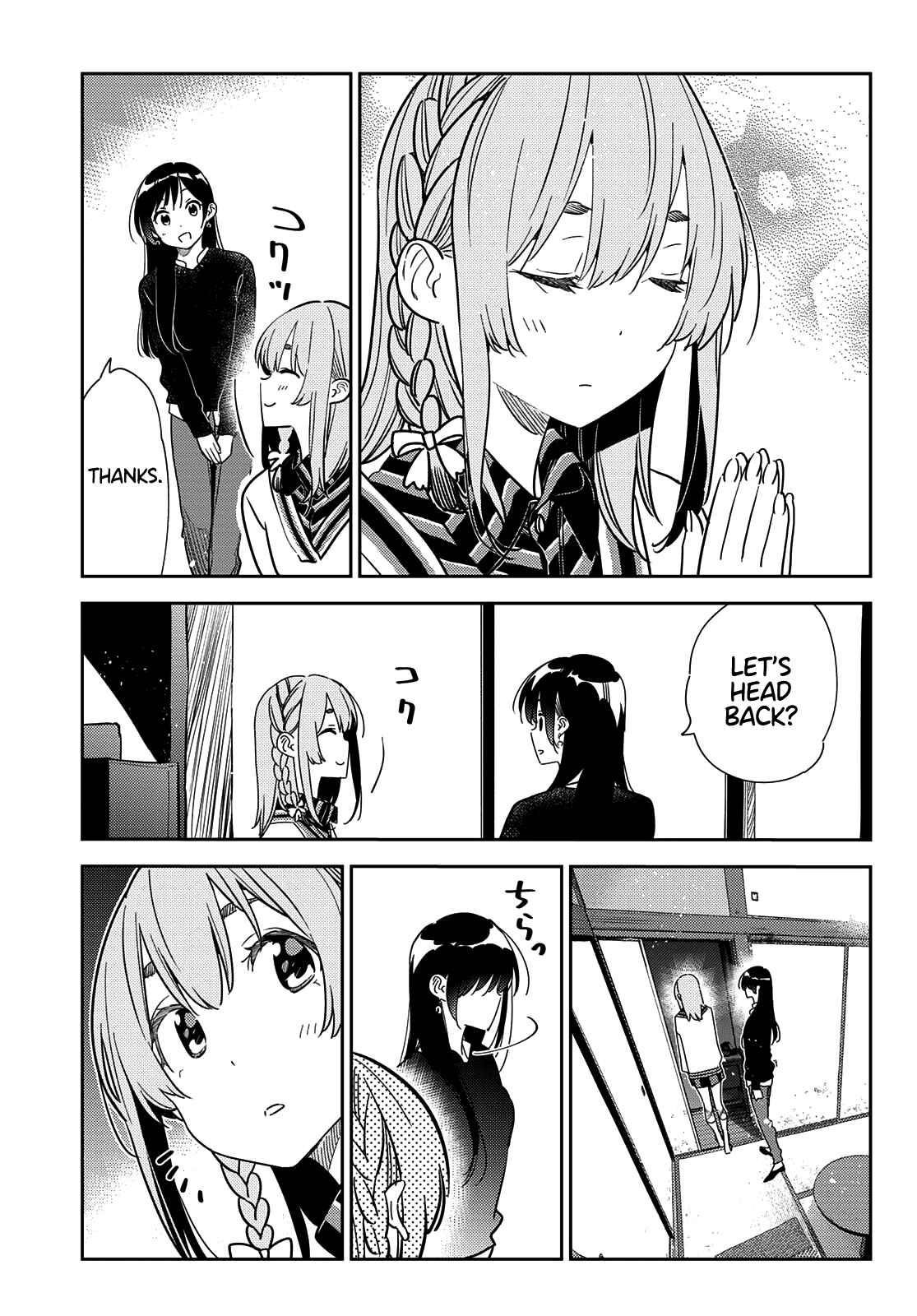 Kanojo, Okarishimasu Chapter 267 page 13 - Chapter 267: The Girlfriend and the Birthday II (Part 4)