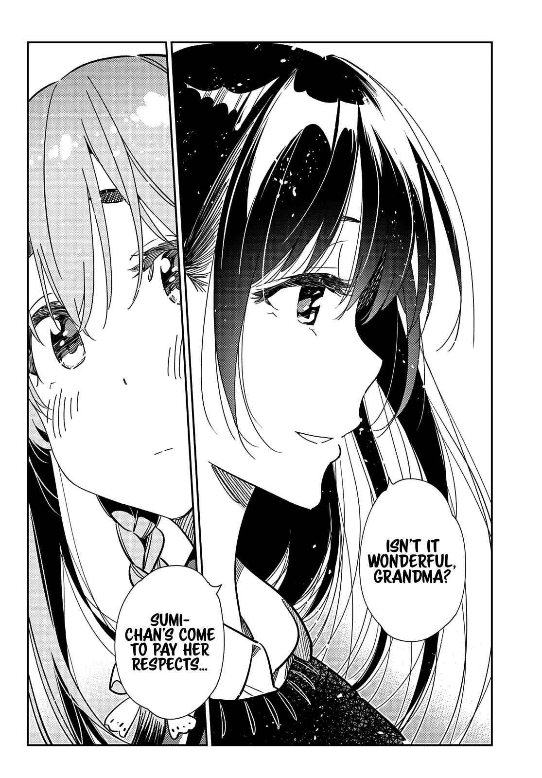 Kanojo, Okarishimasu Chapter 267 page 14 - Chapter 267: The Girlfriend and the Birthday II (Part 4)