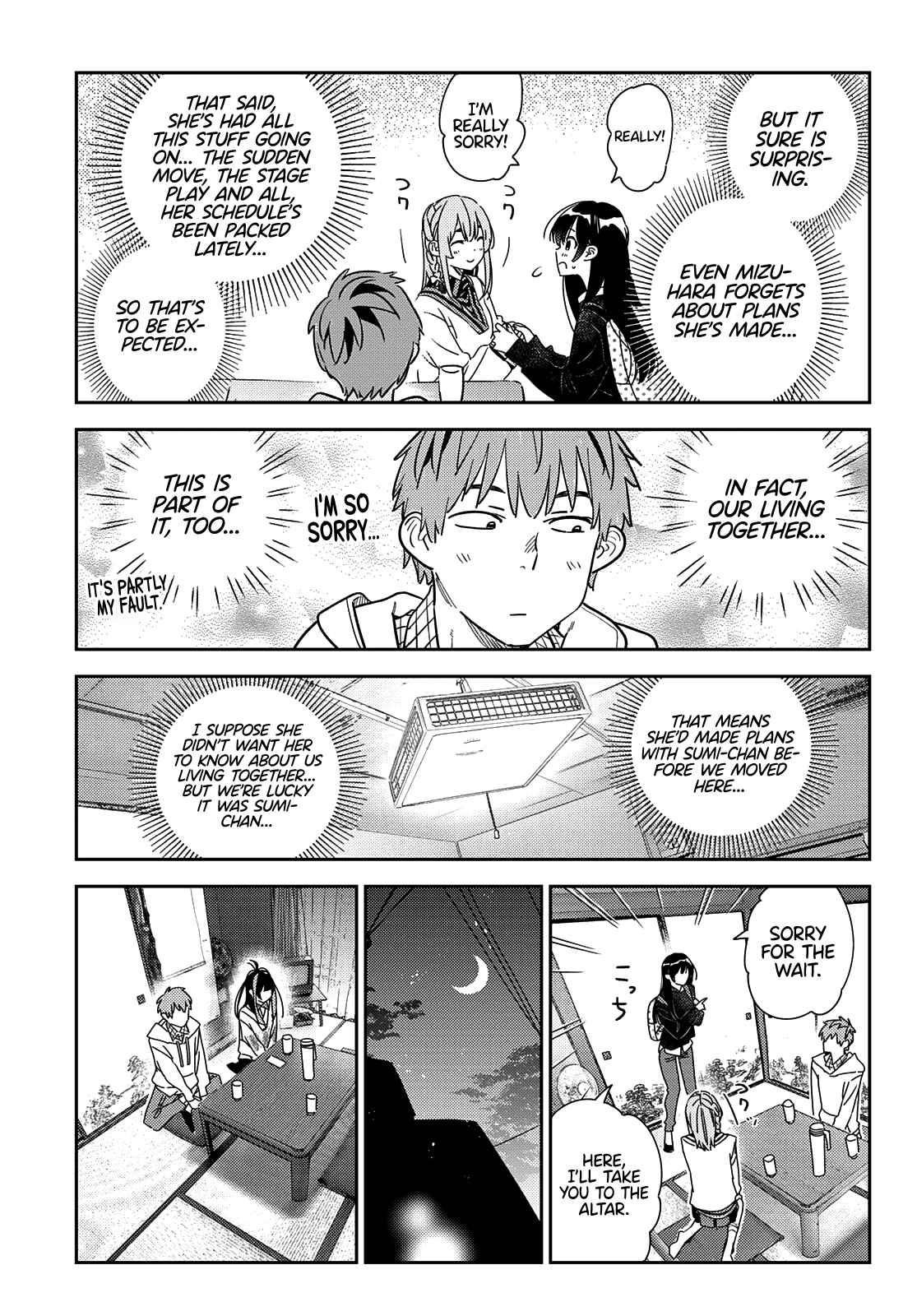 Kanojo, Okarishimasu Chapter 267 page 9 - Chapter 267: The Girlfriend and the Birthday II (Part 4)