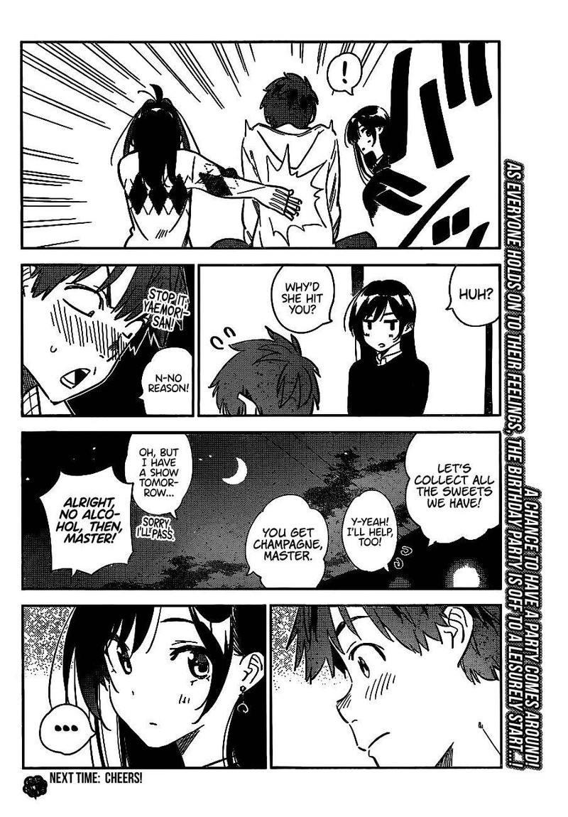 Kanojo, Okarishimasu Chapter 268 page 19 - Chapter 268: The Girlfriend and the Birthday II (Part 5)