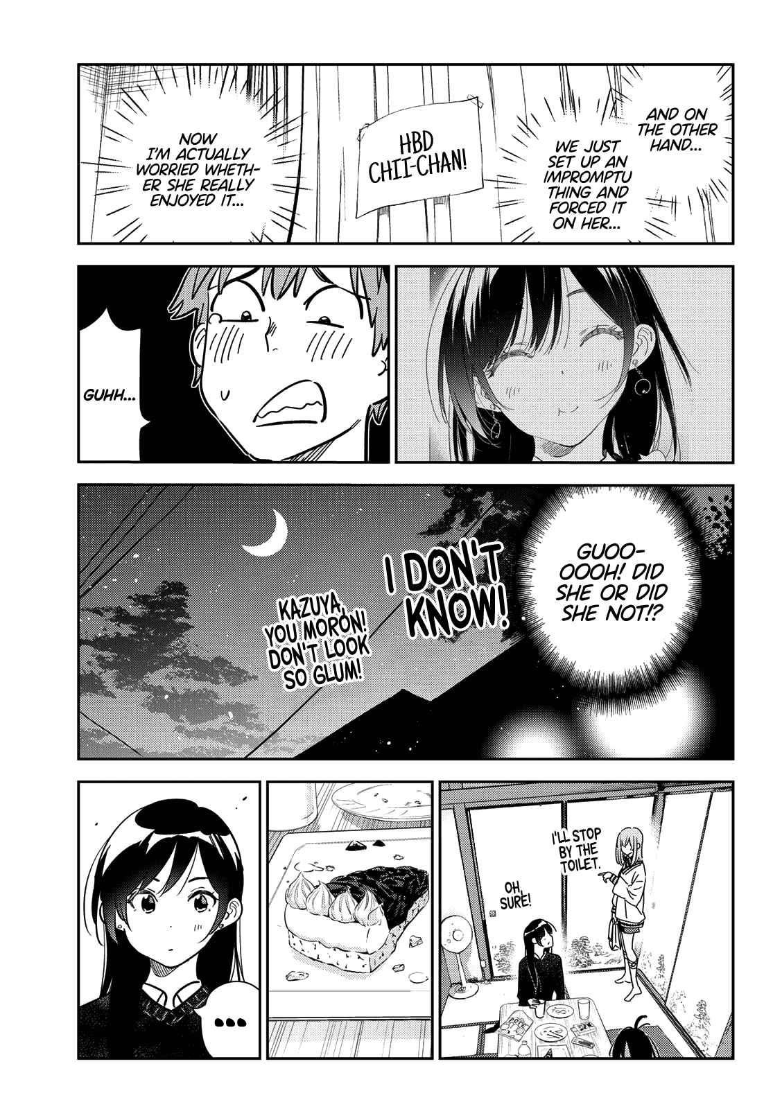 Kanojo, Okarishimasu Chapter 269 page 11 - Chapter 269: The Girlfriend and the Birthday II (Part 6)