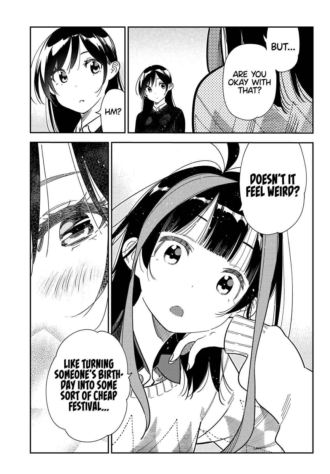 Kanojo, Okarishimasu Chapter 269 page 13 - Chapter 269: The Girlfriend and the Birthday II (Part 6)