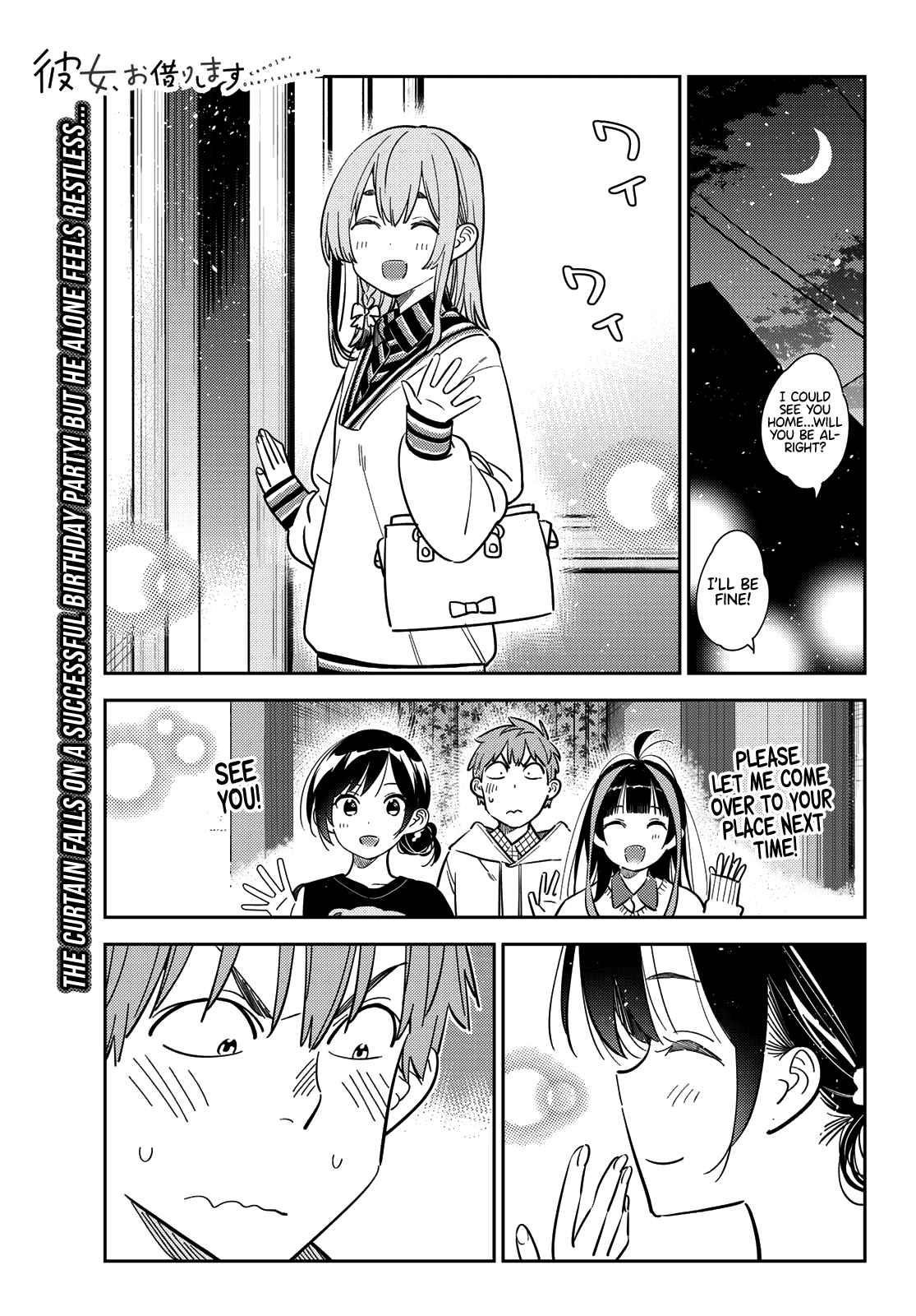 Kanojo, Okarishimasu Chapter 271 page 1 - Chapter 271: The Girlfriend and the Birthday II (Part 8)