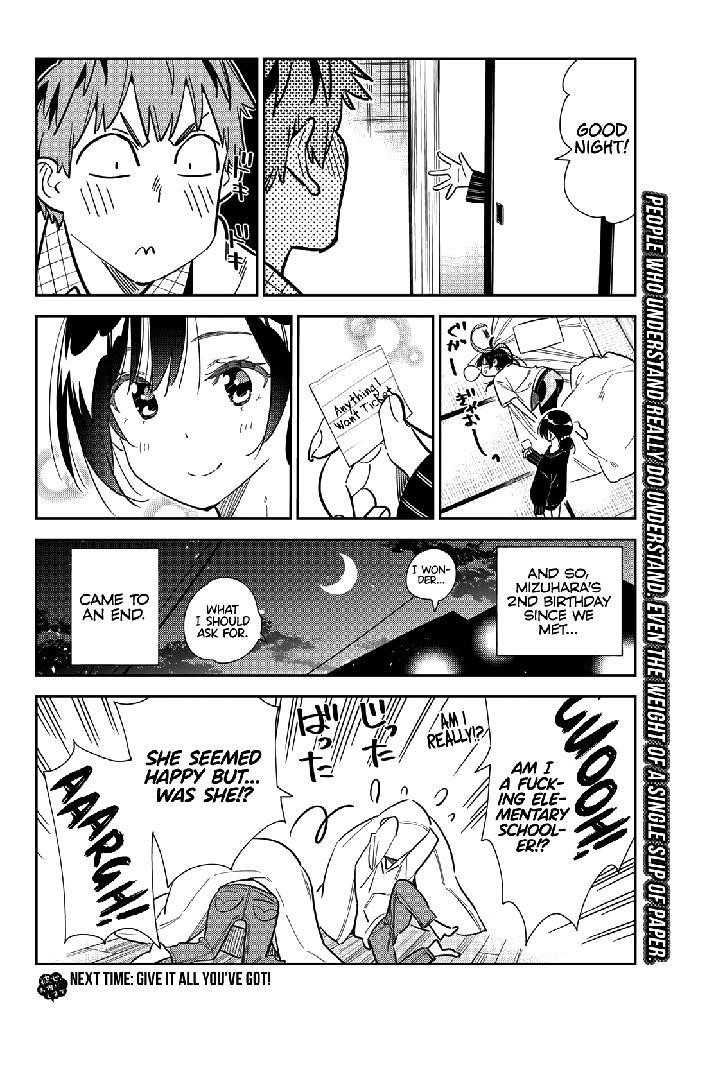Kanojo, Okarishimasu Chapter 271 page 19 - Chapter 271: The Girlfriend and the Birthday II (Part 8)