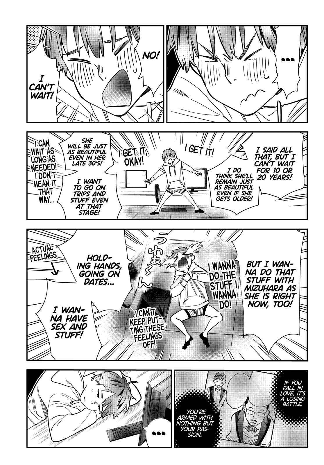Kanojo, Okarishimasu Chapter 272 page 13 - Chapter 272: The Girlfriend and Progress