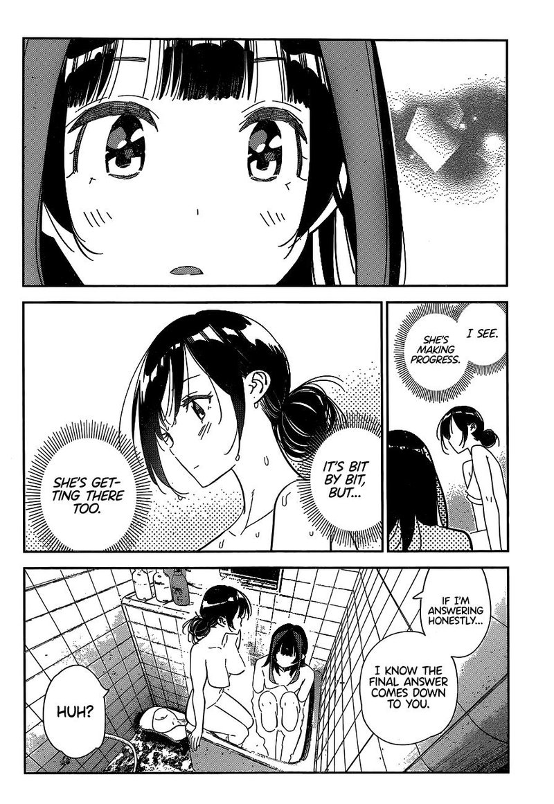 Kanojo, Okarishimasu Chapter 273 page 14 - Chapter 273: The Girlfriend and the Birthday Suit