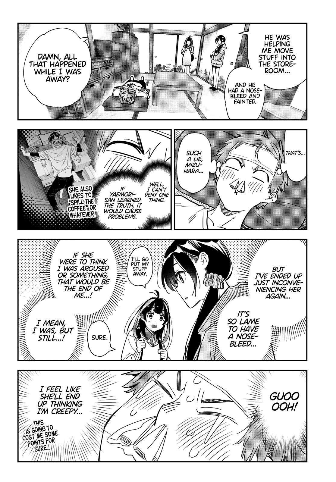 Kanojo, Okarishimasu Chapter 276 page 14 - Chapter 276: The Girlfriend and Living Together (Part 5)