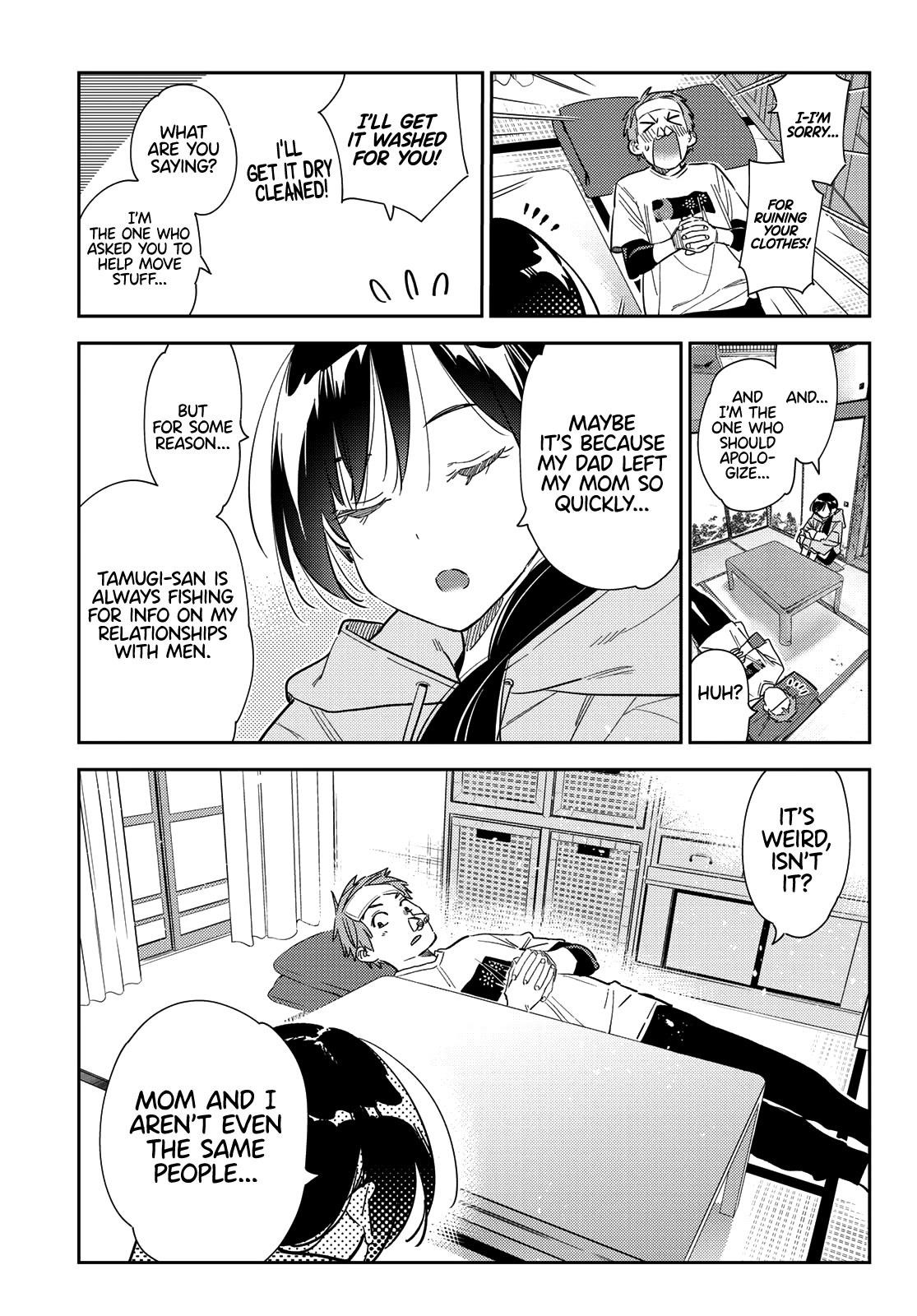 Kanojo, Okarishimasu Chapter 276 page 15 - Chapter 276: The Girlfriend and Living Together (Part 5)