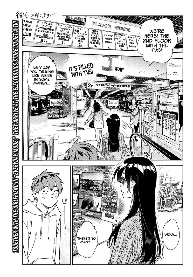 Kanojo, Okarishimasu Chapter 278 page 1 - Chapter 278: The Girlfriend and Shopping (Part 2)