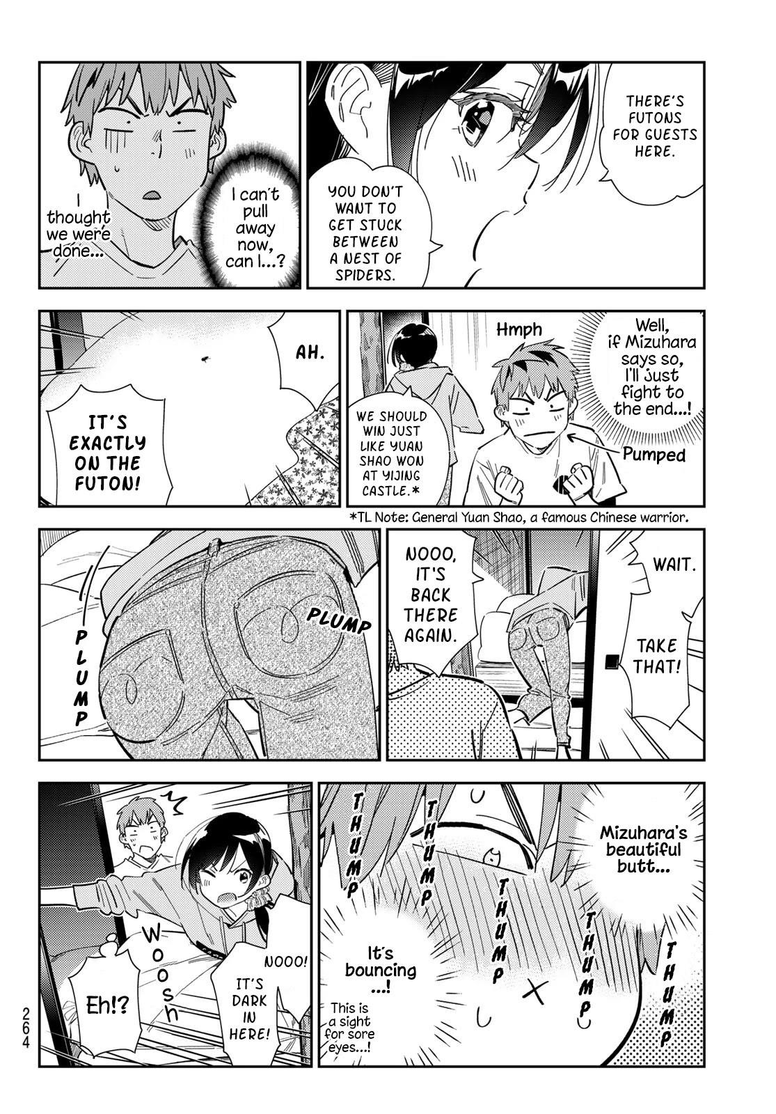 Kanojo, Okarishimasu Chapter 281 page 12 - Chapter 281: The Girlfriend and the Spider