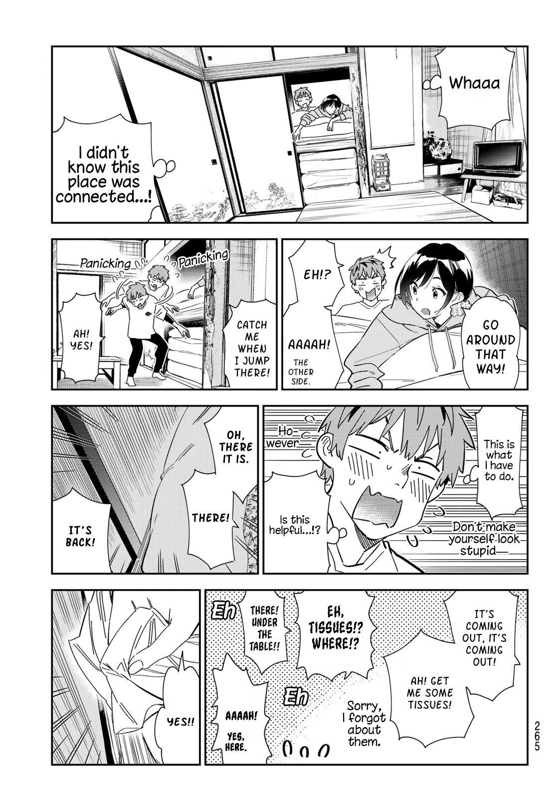 Kanojo, Okarishimasu Chapter 281 page 13 - Chapter 281: The Girlfriend and the Spider