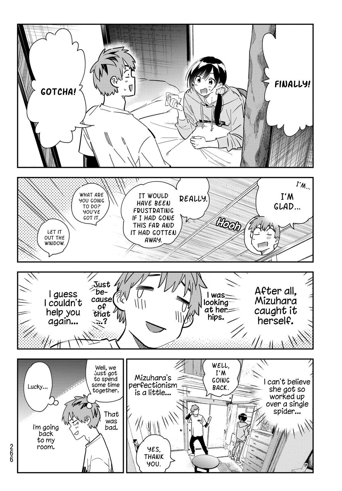 Kanojo, Okarishimasu Chapter 281 page 14 - Chapter 281: The Girlfriend and the Spider