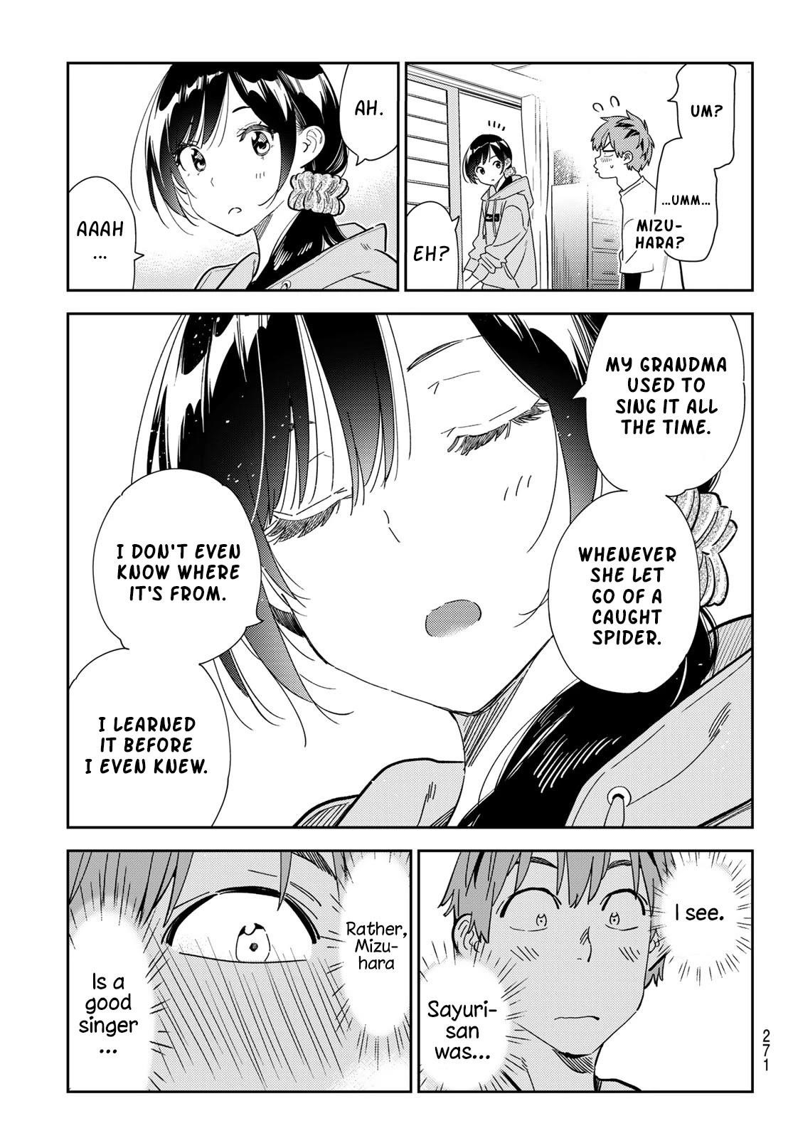 Kanojo, Okarishimasu Chapter 281 page 18 - Chapter 281: The Girlfriend and the Spider
