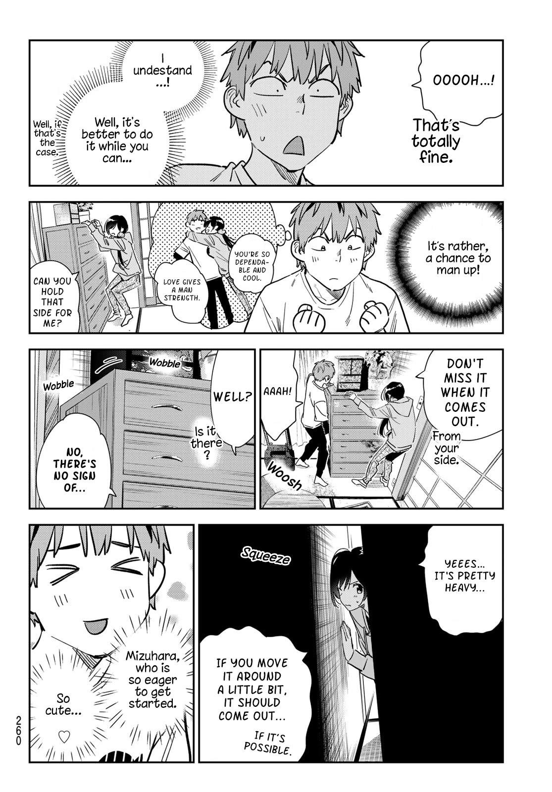 Kanojo, Okarishimasu Chapter 281 page 8 - Chapter 281: The Girlfriend and the Spider