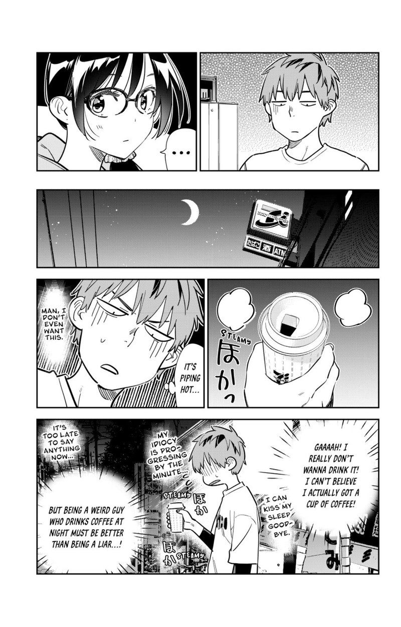Kanojo, Okarishimasu Chapter 282 page 13 - Chapter 282: The Girlfriend and the Nighttime Convenience Store