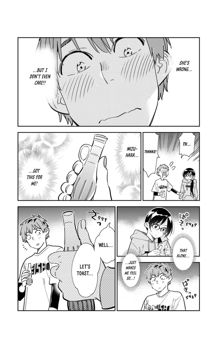 Kanojo, Okarishimasu Chapter 282 page 17 - Chapter 282: The Girlfriend and the Nighttime Convenience Store