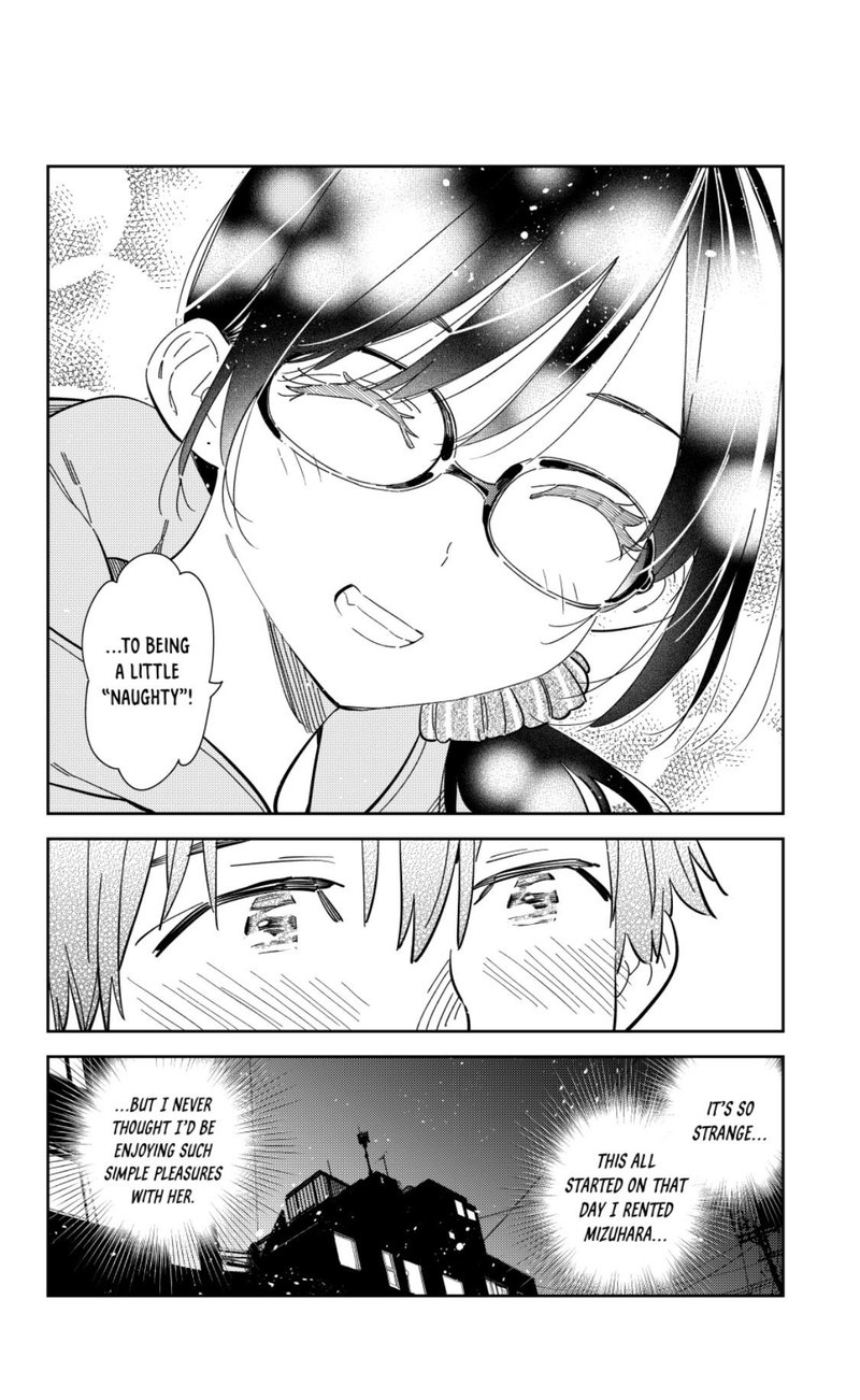 Kanojo, Okarishimasu Chapter 282 page 18 - Chapter 282: The Girlfriend and the Nighttime Convenience Store