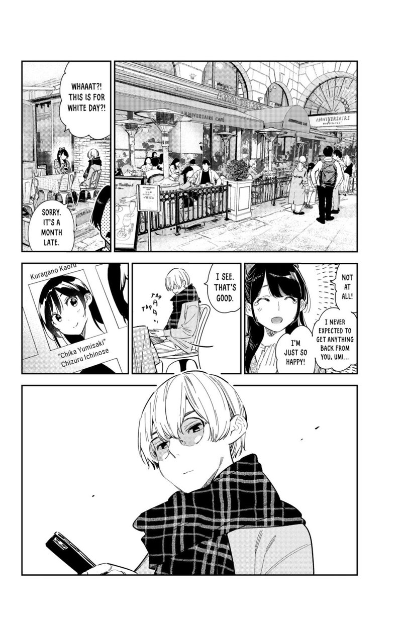 Kanojo, Okarishimasu Chapter 282 page 20 - Chapter 282: The Girlfriend and the Nighttime Convenience Store