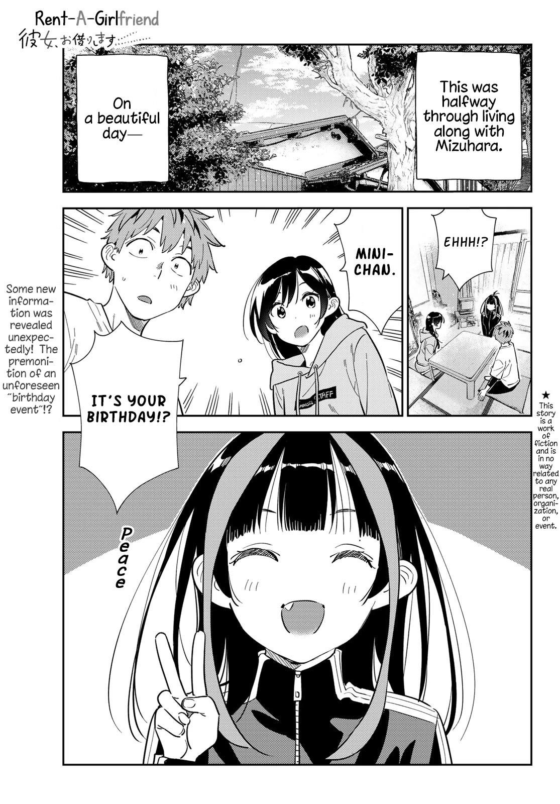 Kanojo, Okarishimasu Chapter 284 page 1 - Chapter 284: The Girlfriend and Recreation (Part 1)